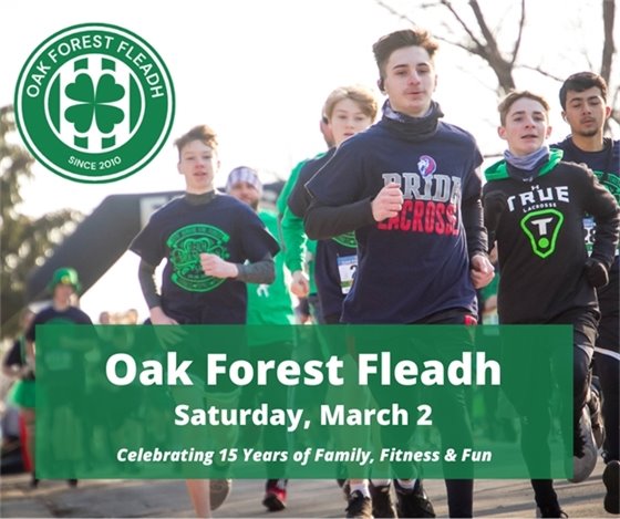 Oak Forest Fleadh is March 2