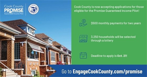 Cook County Guaranteed Income Pilot is open