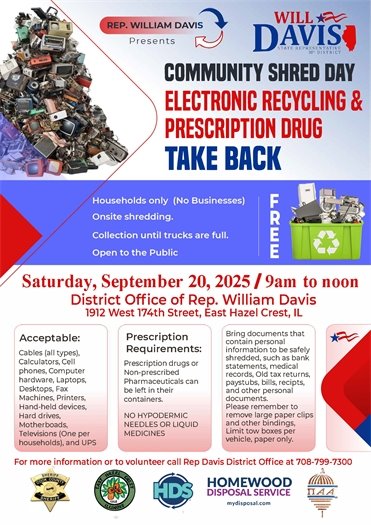 Community Shred Event in East Hazel Crest