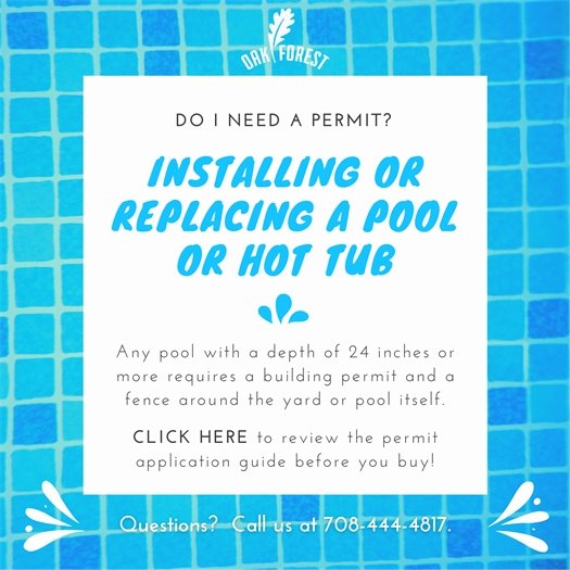 Do I need a Permit? Pools