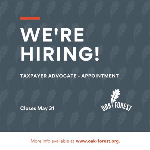 Hiring: Taxpayer Advocate Appointment 
