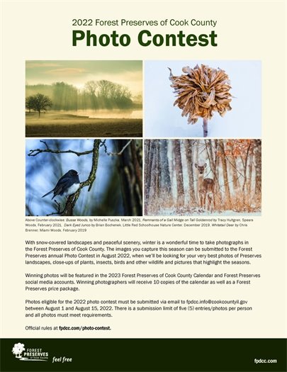 Forest Preserve Photo Contest