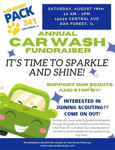 Cub Scout Car Wash