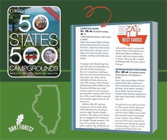 Camp Sullivan featured in National Geographic