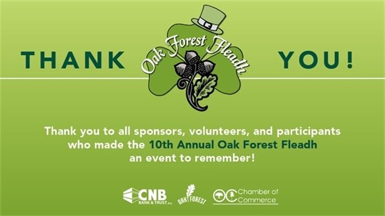 10th Annual Fleadh Thank You