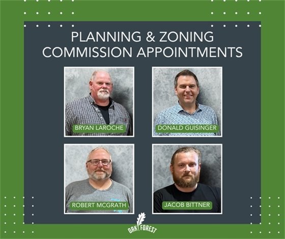 Planning and Zoning Commission Appointments