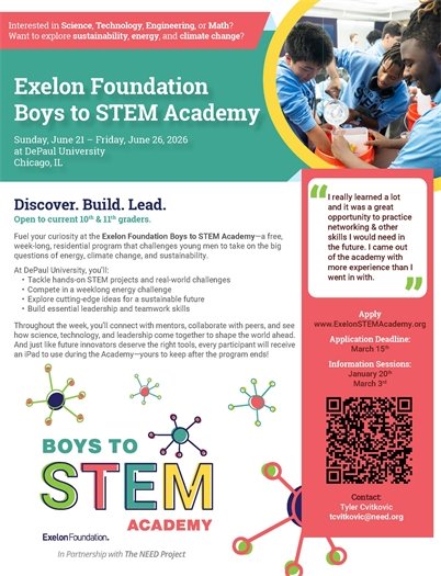 Exelon Foundation STEM Academy Boys