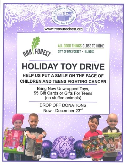 Treasure Chest Foundation Toy Drive 