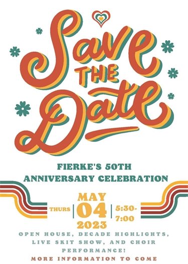 Fierke's 50th Anniversary Celebration on May 4