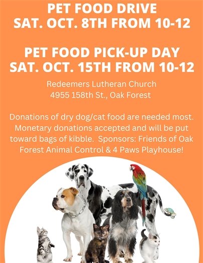 Pet Food Drive 