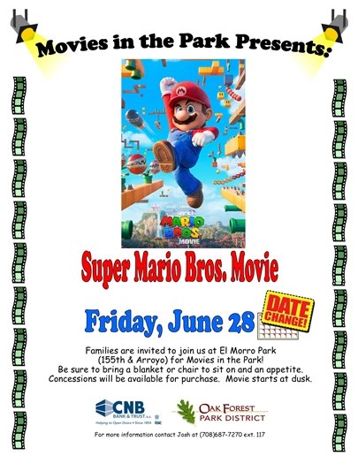 Movie in the Park at El Morro