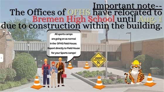 Oak Forest High School construction info