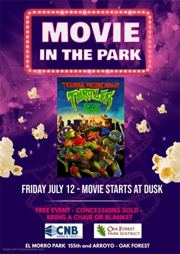 Movie in the Park at El Morro
