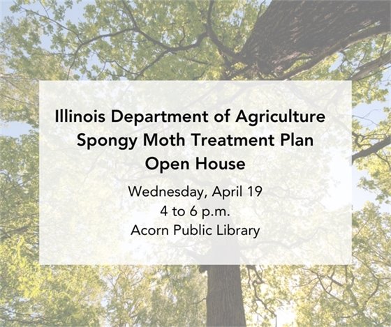Spongy Moth treatment plan open house