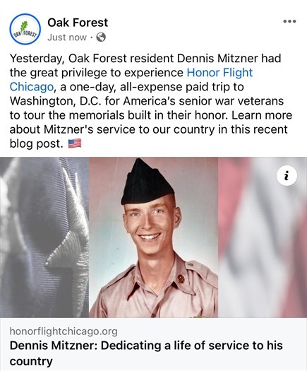 Honor Flight Chicago: Mitzner