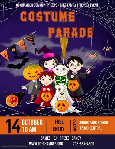 Costume Parade at Community Expo