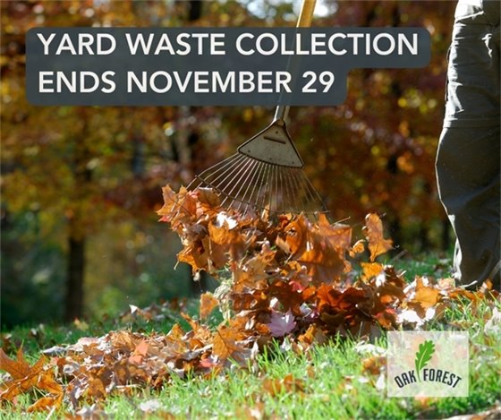 Yard Waste Collection Ends November 29