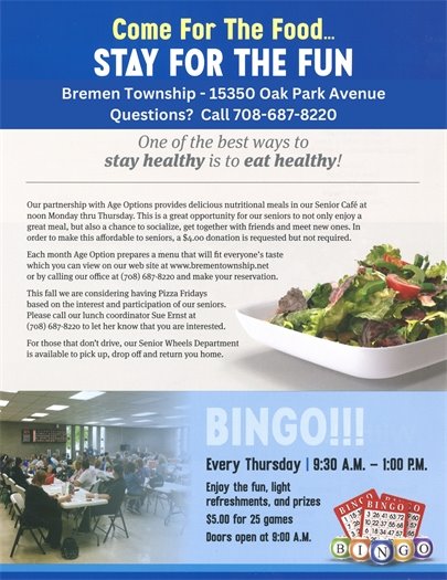 Bremen Township Senior Lunch