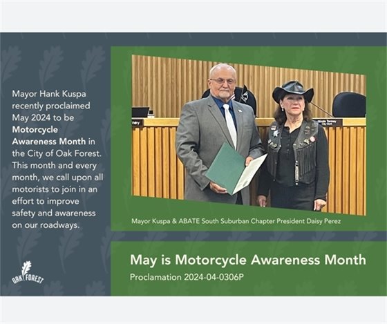 May is Motorcycle Awareness Month