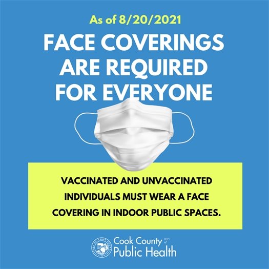 Face Masks Required Indoors