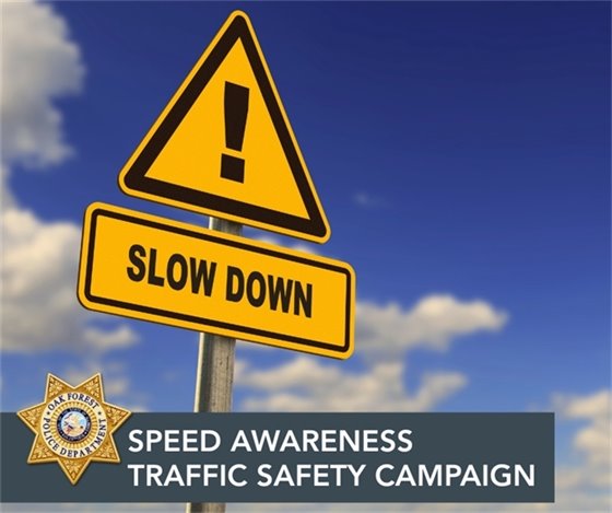 OFPD Speed Traffic Safety Campaign