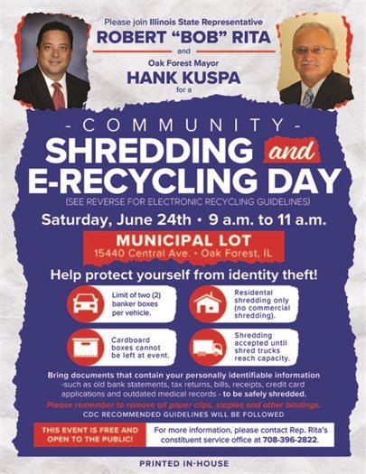 Shredding and eWaste event