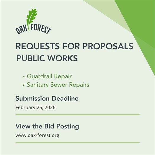 Requests for Proposals from Public Works