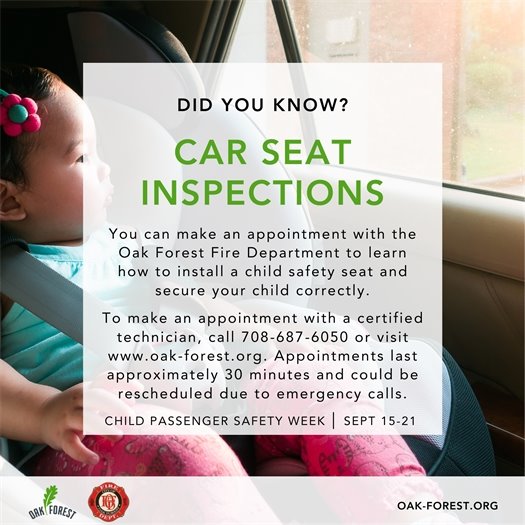 Car Seat Inspections