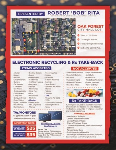Shred and e-waste event on May 11