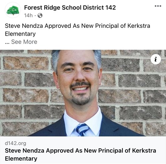 Nendza approved as Kerkstra principal