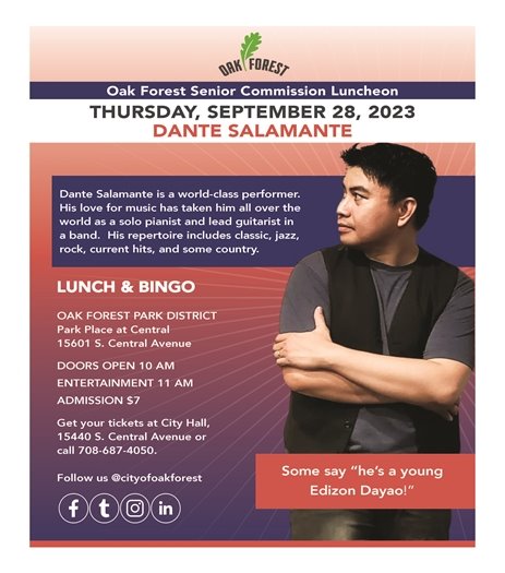 Senior Lunch September 28