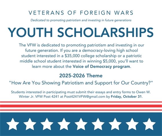 VFW Youth Scholarships