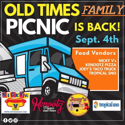 Old Times Picnic is September 4