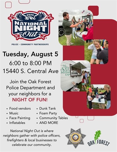 National Night Out is August 5