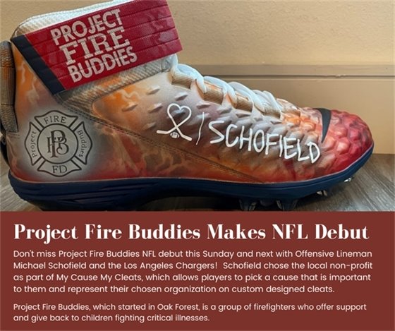 Project Fire Buddies makes NFL debut