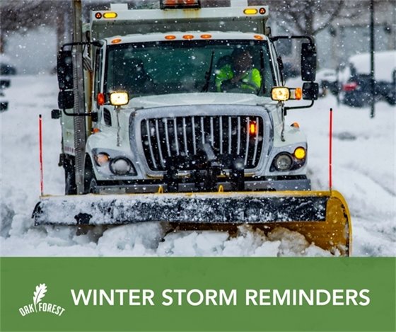 Winter Storm Reminders