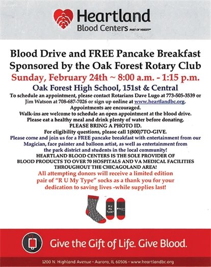 Rotary Blood Drive 2019