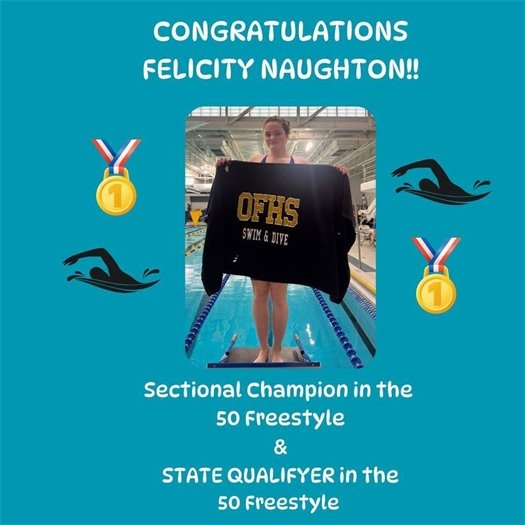 OFHS Swimmer Heading to State