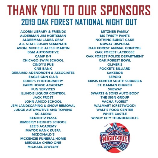 National Night Out Thank You 2