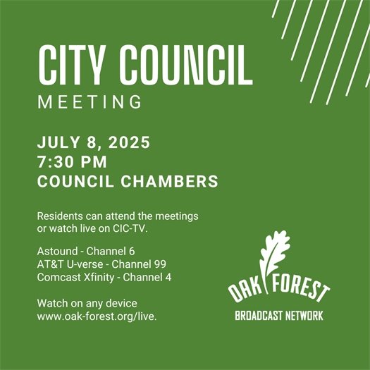 City Council meeting agenda
