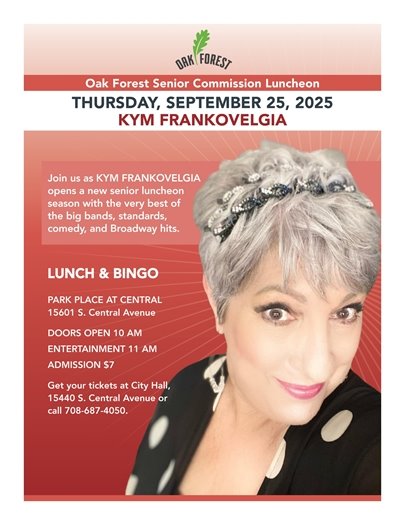 Senior Luncheon is September 25