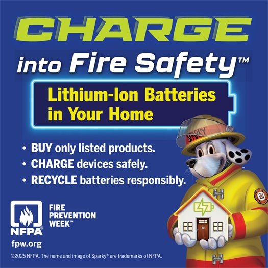 Charge into Fire Safety