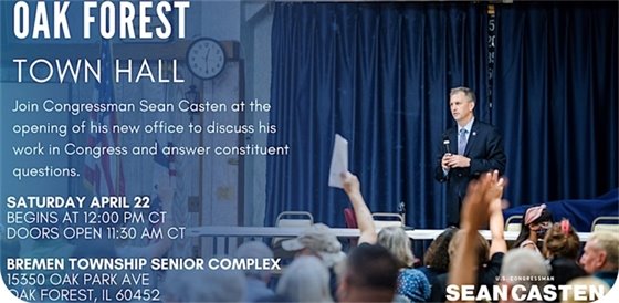 Rep Casten Town Hall Meeting