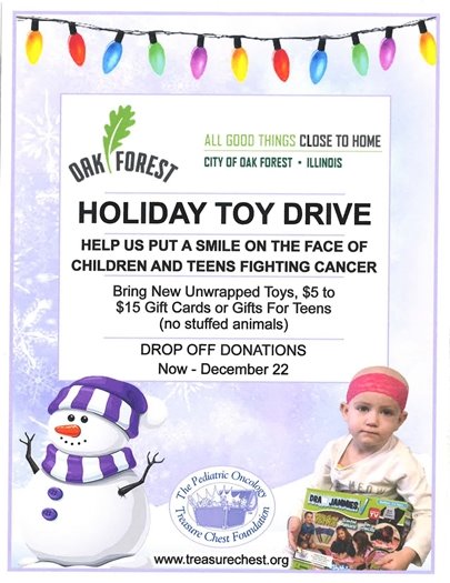 Treasure Chest Toy Drive