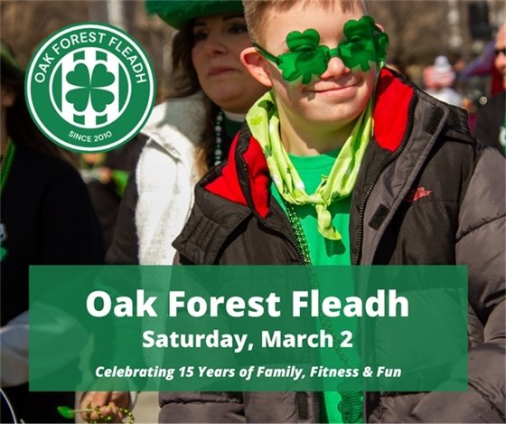 Oak Forest Fleadh is March 2
