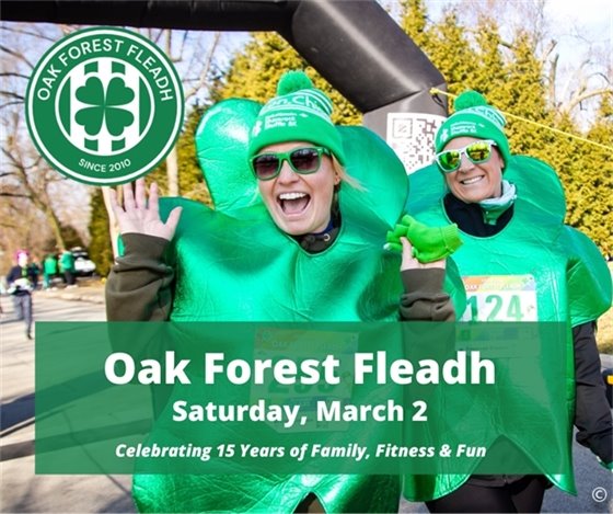 Oak Forest Fleadh Is March 2