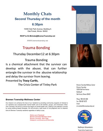 Bremen Township Wellness Center: Trauma Bonding 