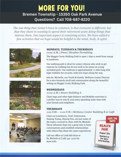 Bremen Township Senior Activities 