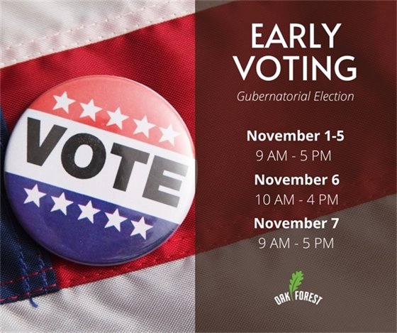 Early voting is open through November 7