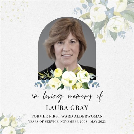 In loving memory of Laura Gray